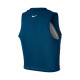 Nike Γυναικεία αμάνικη μπλούζα crop